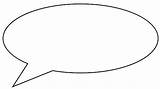 Speech Bubbles Printable Bubble Coloring Pages Scrapbooking Templates Quotes sketch template