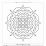 Relaxation Meditations sketch template
