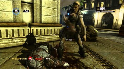 gears of war 3 all executions as anya hd youtube