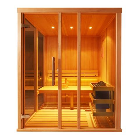 v2025 vision finnish sauna cabin vision glass and hemlock saunas home saunas finnish saunas