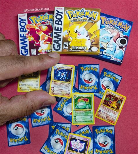 tiny pokemon cards pokemon cards pokemon games box