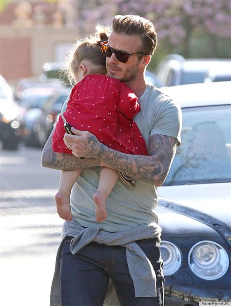 david beckham and harper are the cutest father daughter pair ever photos
