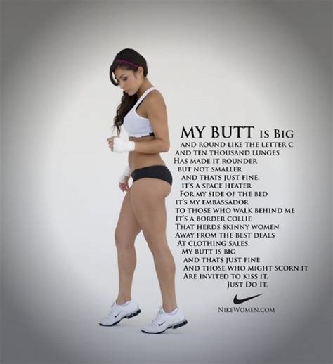 My Butt Is Big Nike Women S Ad Campaign Pic Total Pro