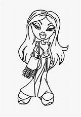Bratz Coloring Pages Filminspector Pretty Characters Main sketch template