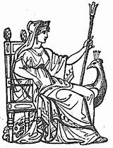 Juno Keightley Goddesses Hera Greco Mythology 1852 Greece sketch template