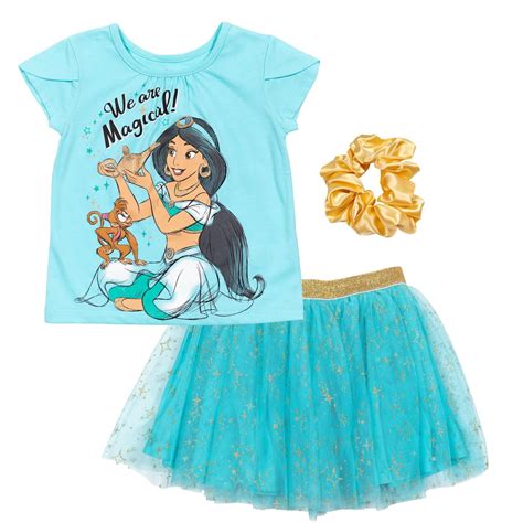 Buy Disney Princess Moana Frozen Girls T Shirt Tulle Mesh Skirt And