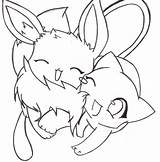 Pokemon Eevee Coloring Mew Drawing Pages Evolution Chibi Drawings Cute Colouring Color Evolutions Printable Print Suggestions Keywords Related Template Getdrawings sketch template