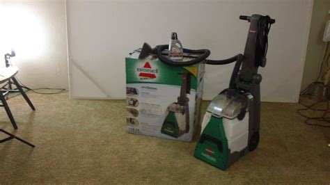 bissell carpet cleaners big green machine  unboxing youtube