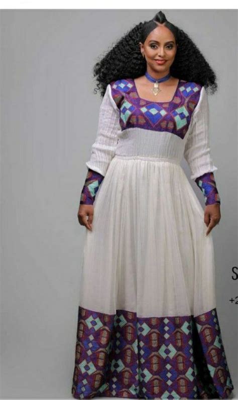 Habesha Kemis In 2021 Ethiopian Dress African Fashion