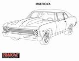 Coloring Pages Chevy Hot Chevrolet Rod Truck Lifted Car Cars Sketch Boys Nova Print Vehicles Cartoon Cool Trucks Template Hoot sketch template