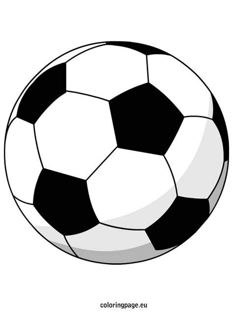 football ball coloring pages clipart