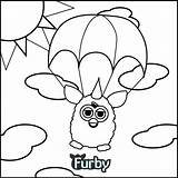 Coloring Furby Print Tablero Seleccionar sketch template