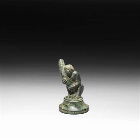Bonhams A Roman Bronze Ithyphallic Figure