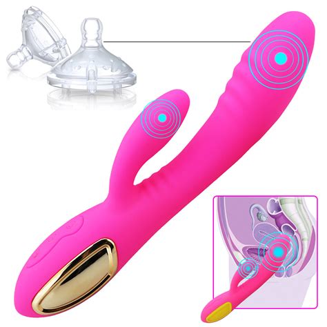 G Spot Dildo Rabbit Vibrator For Women Waterproof Female