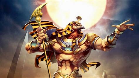 Horus A Sky God The Son Of The Sun God Ra 4k Ultra Hd