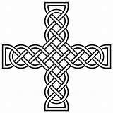 Coloring Celtic Cross Pages Knot Basic Tattoo Color sketch template