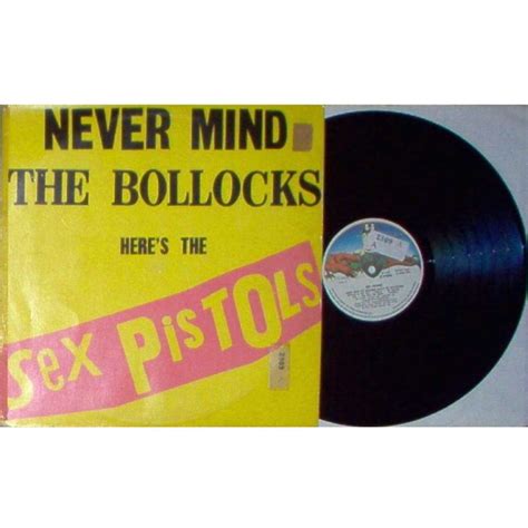 never mind the bollocks spanish 1977 promo use original 12 trk lp