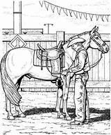 Coloring4free Horse Coloring Pages Cowboy Related Posts sketch template