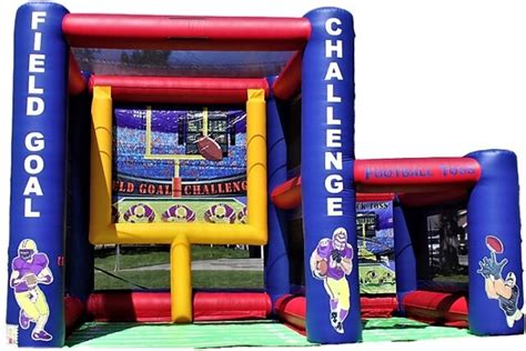 Field Goal Kick And Football Toss Challenge Bounce House And Inflatable