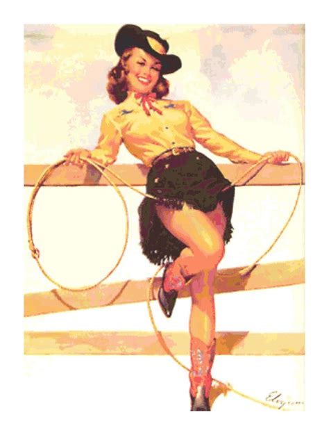 vintage retro cowgirl pin up girl with lasso pdf cross stitch