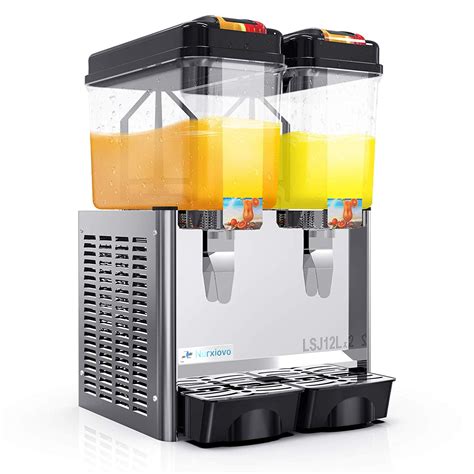 nurxiovo juice dispenser  gallon commercial juice ice beverage dispenser  gallon