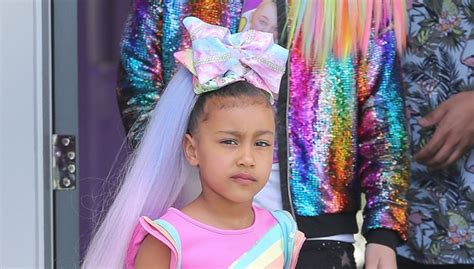 North West And Jojo Siwa Film New Video In Crazy Colorful