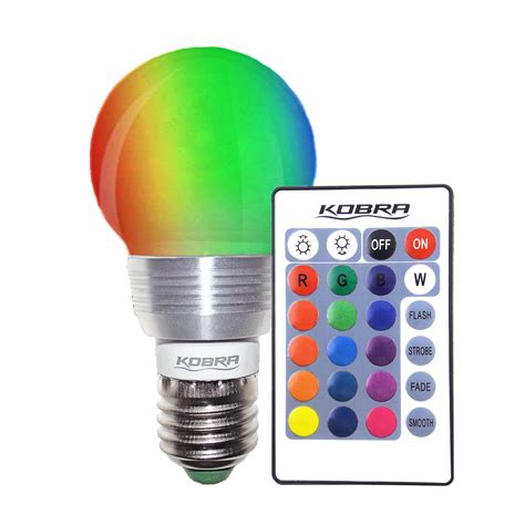 led bulb color changing light bulb  remote control   color gift  ebay