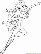 Ivy Poison Coloring Pages Dc Super Girls Hero Color Kids Getcolorings Comics Coloringpages101 Colorings Printable sketch template