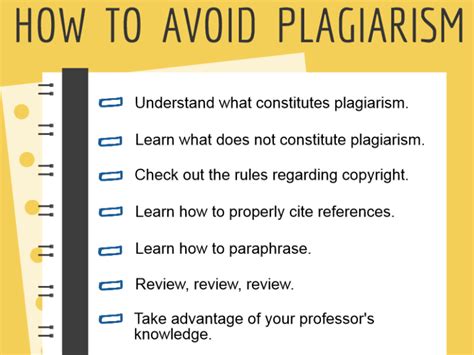 avoid plagiarism  academic writing felix