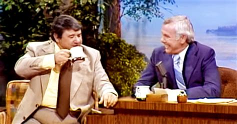 buddy hackett drops   johnny carson    died laughing