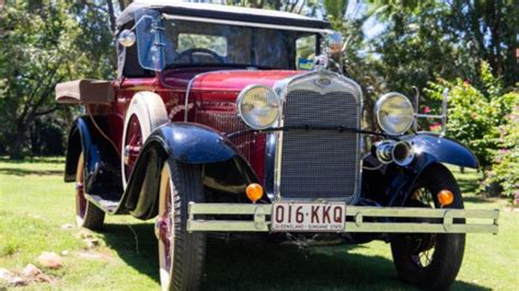 rare antique ford models   auction athol laycock mitchell  courier mail