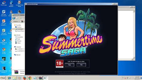 cara instal game summertime saga youtube