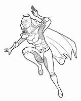 Batgirl Coloring Pages Lines Print Deviantart Gage Superhero Books Printable Radcliffe Charlotte sketch template