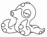 Pokemon Octillery Coloring Pages Pokémon sketch template