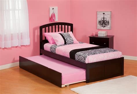 bed  trundle bed double place  sleep  kids furniture
