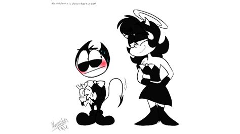 Alice Gives Bendy Some Kisses By Alexandratale Youtube
