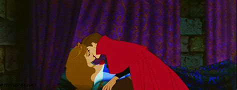 sleeping beauty kiss find and share on giphy