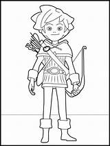 Para Colorir Robin Hood Pages Coloring Desenhos Imprimir Robinhood Colouring Kids Crianças Printable sketch template