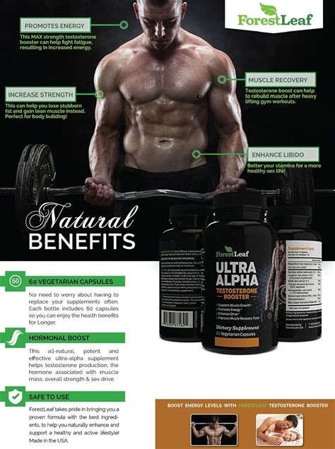 Max Strength Testosterone Booster Men S Supplement Boosts