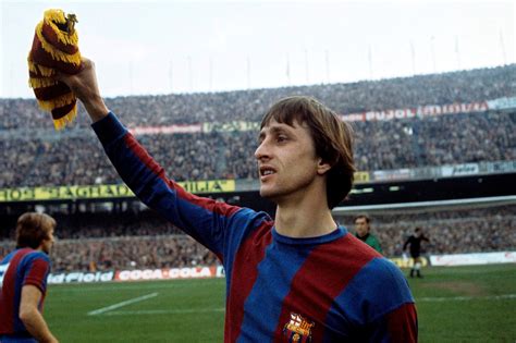 johan cruyff barcelona vintage      man