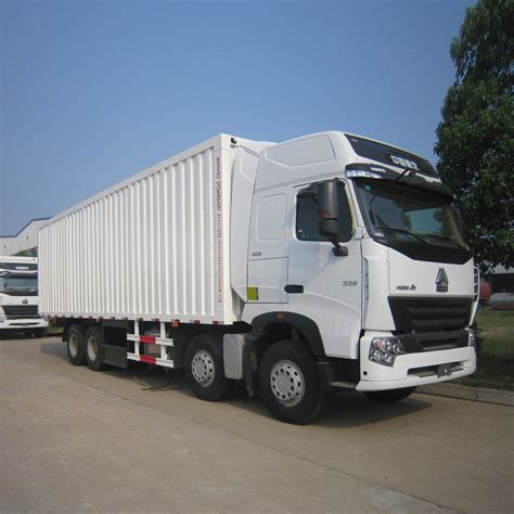 ton howo cargo truck  commercial delivery trucks hp zzma