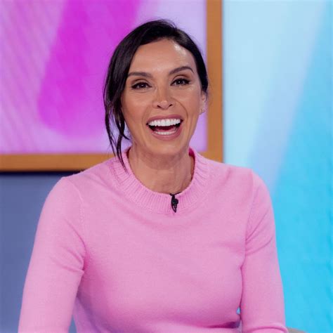 christine lampard wows viewers in a monsoon summer dress wait til