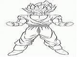 Coloring Goku Saiyan Super Pages Ball Dragon God Library Clipart Comments Popular Coloringhome sketch template