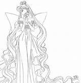 Serenity Lineart Sailor Arc sketch template