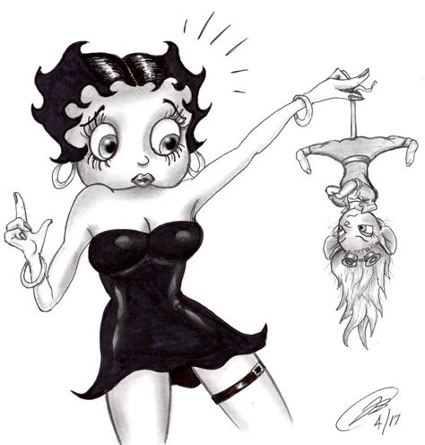 Drawn By Me Classic Cartoon Characters Betty Boop