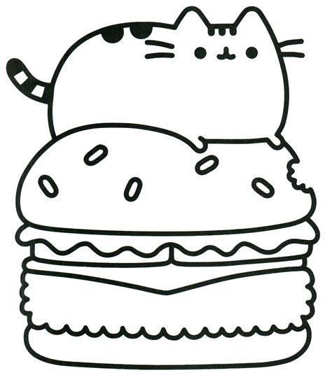 printable pusheen coloring book   pusheen coloring pages