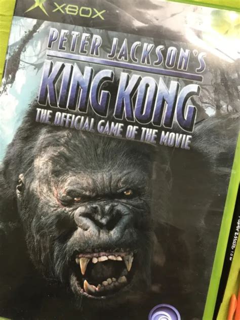 xbox game peter jacksons king kong video game  book microsoft