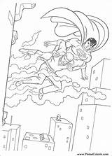Superman Pintar Kleurplaten Colorat P22 Superhelden Ausmalen Planse sketch template