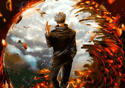 satoru gojo jujutsu kaisen  resolution