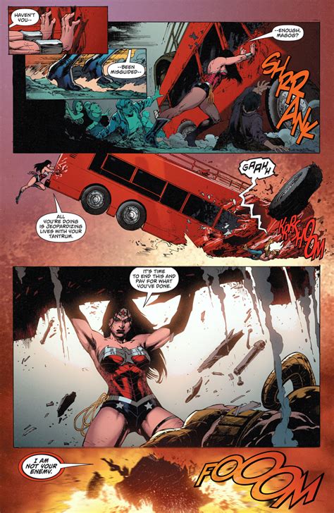 Magog Vs Wonder Woman New 52 Comicnewbies